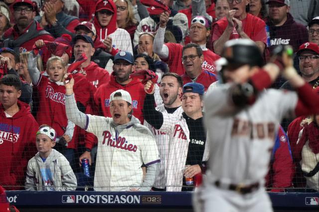 Fan Lineup for NLCS Game 1 at Citizens Bank Park