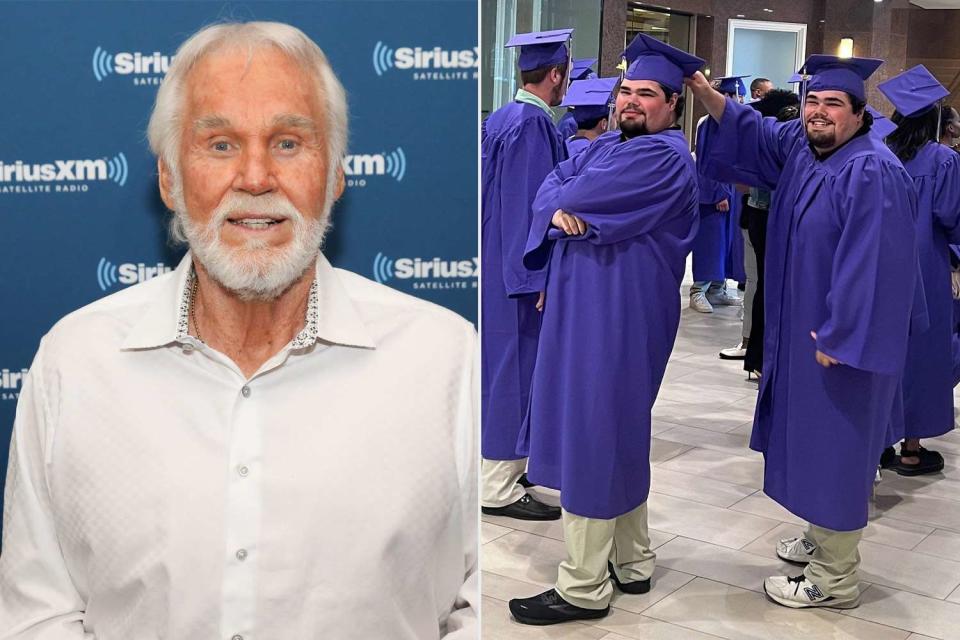 <p>Terry Wyatt/Getty; Instagram/_kennyrogers</p>