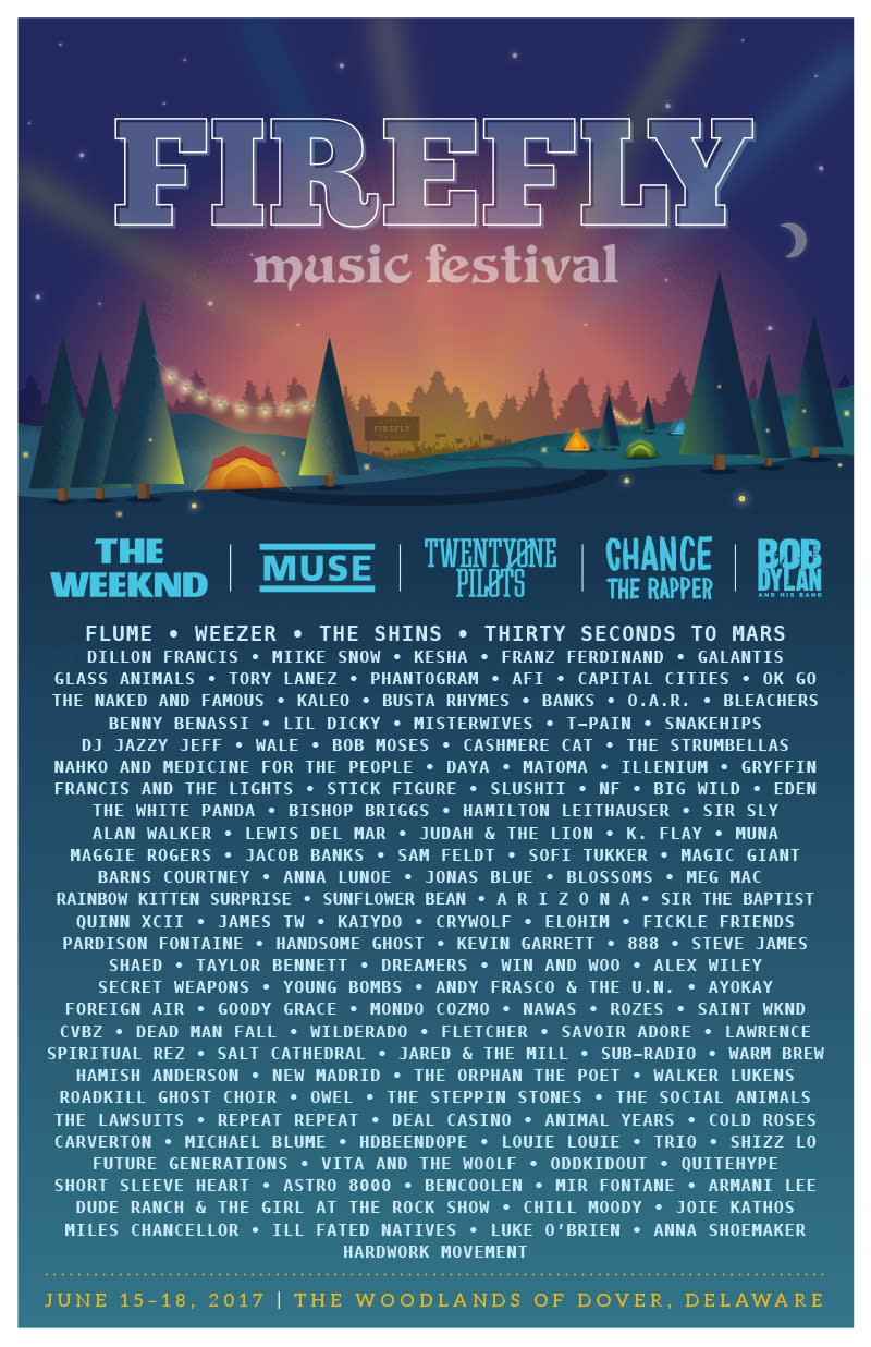 9) Firefly Music Festival