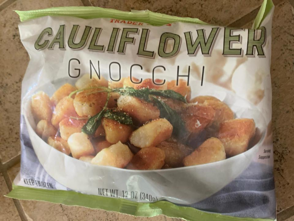 trader joe's cauliflower gnocci