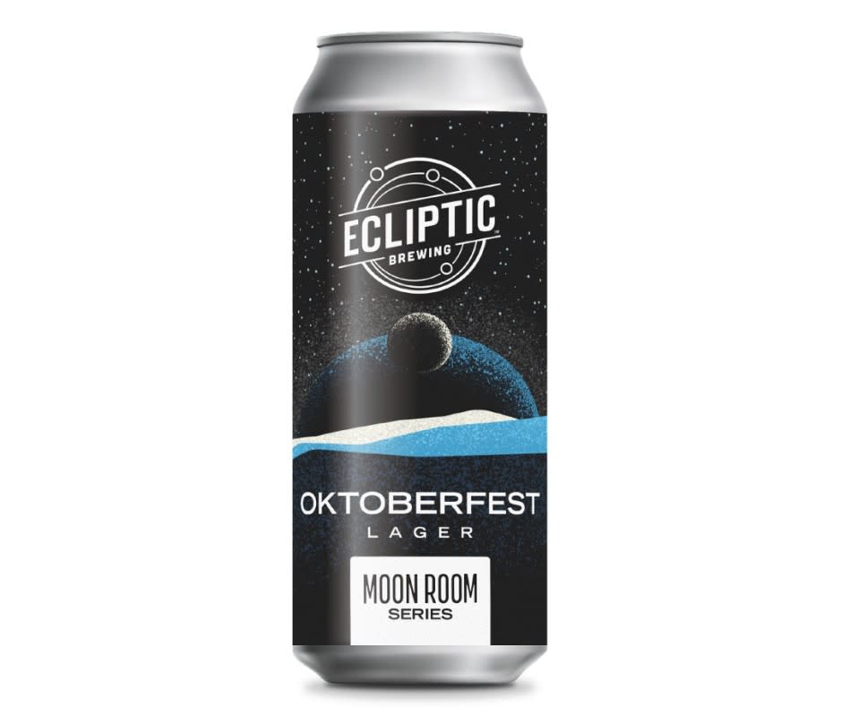 <p><strong>Portland, Oregon</strong></p><p><strong>Style:</strong> Lager</p><p><a href="https://eclipticbrewing.com/" rel="nofollow noopener" target="_blank" data-ylk="slk:Ecliptic;elm:context_link;itc:0;sec:content-canvas" class="link ">Ecliptic</a>’s Oktoberfest is part of its Moon Room Series that focuses on lagers. The beer is a slightly hazy orange-amber color. It smells of hops, light malt, and sweet bread dough. On the palate, there’s a bright citrusy start, a malty middle, and a toasted cereal finish.</p><p><strong>ABV:</strong> 6.0%</p>