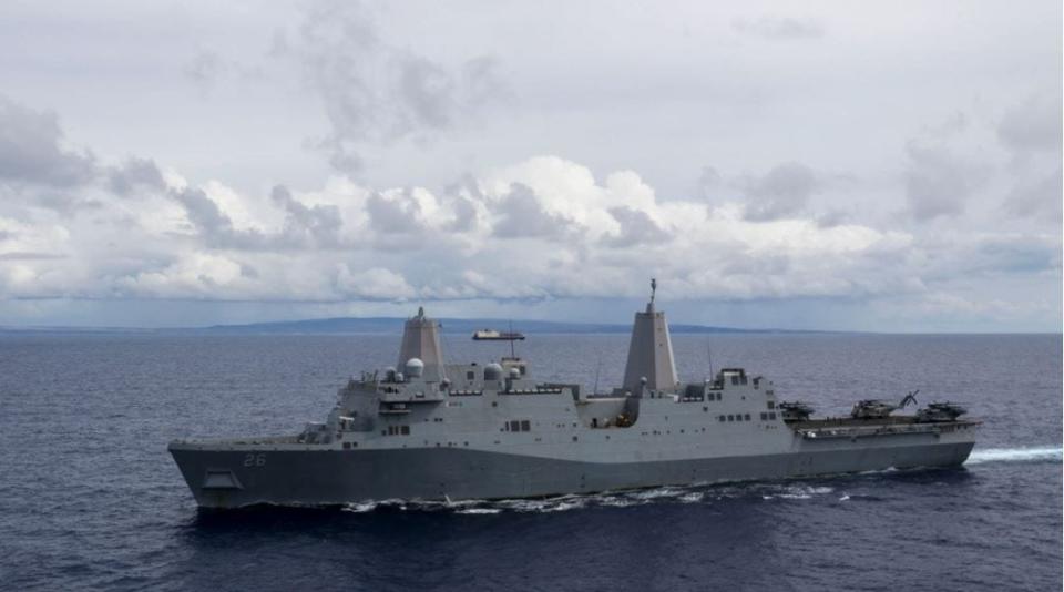 The USS John P. Murtha, a 684-foot warship, is under the command of Capt. Ryan Billington, Cumberland native and son of Robert Billington, longtime president of the Blackstone Valley Tourism Council.