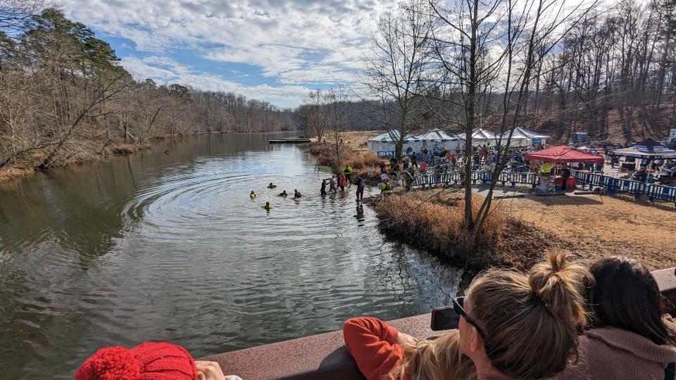 2024 Richmond Polar Plunge at Pocahontas State Park on December 9, 2023.