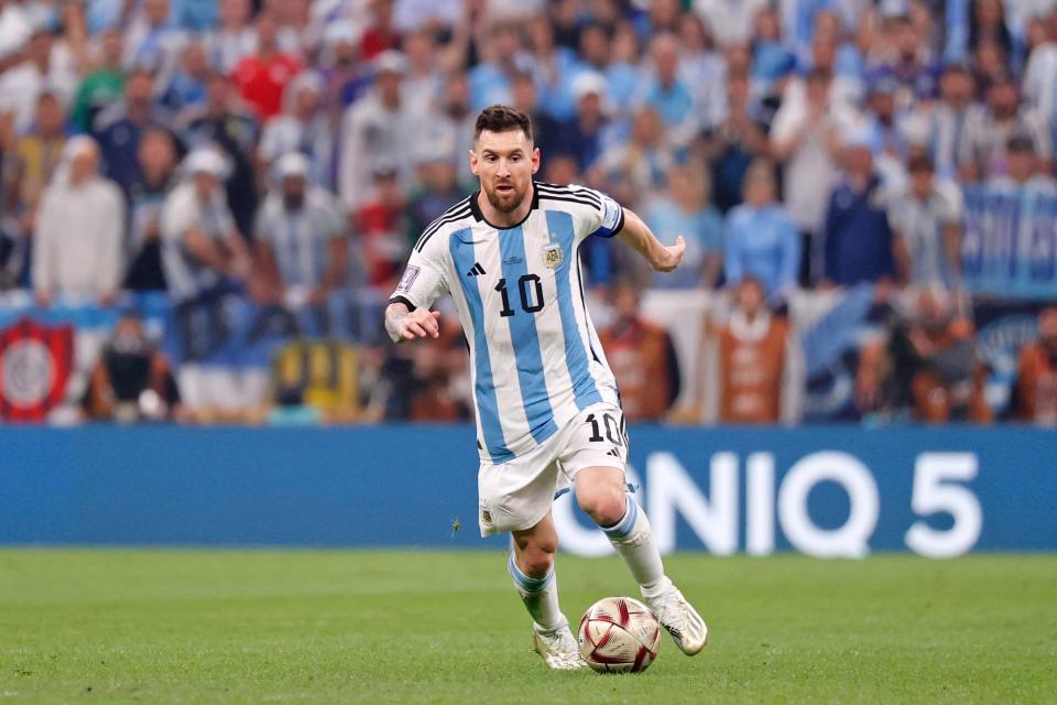 Lionel Messi is credited with 795 career goals.