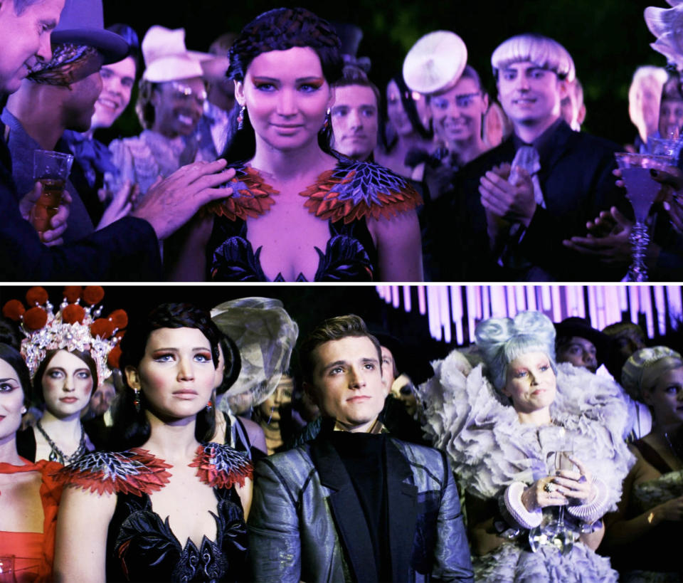 Screenshots from "Catching Fire"