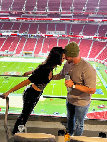 <p>Kristin Juszczyk/Instagram</p> Kristin Juszczyk Celebrates Husband Kyle's 33rd Birthday