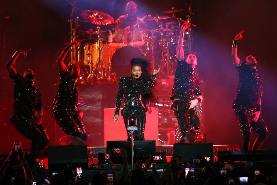 Janet Jackson performs onstage during the 2022 Essence Festival of Culture at the Louisiana Superdome on July 2, 2022 in New Orleans, Louisiana.