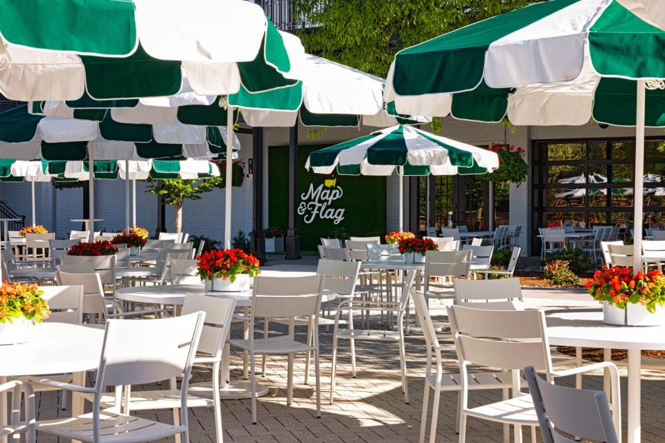 Map & Flag is Augusta National's brand new off-site fan experience, which you can get into for $17,000. (@TheMasters/X)