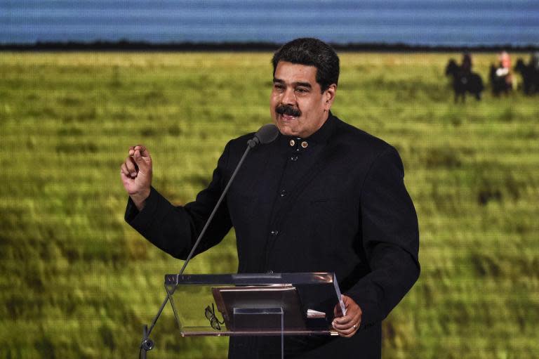 Venezuela's Maduro claims 'warmongering' Trump administration controlled by KKK