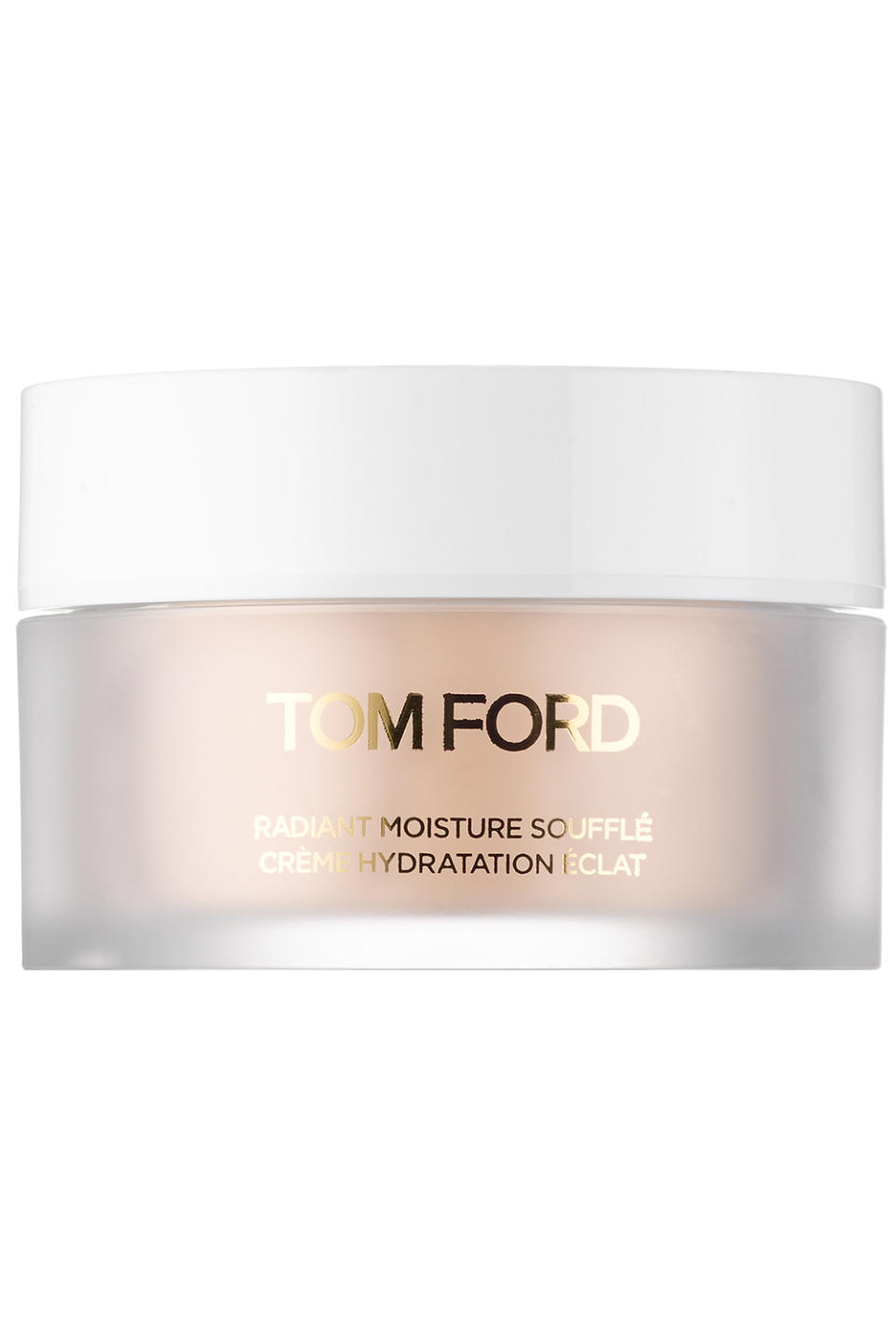 <p>No time? This pot of pure magic promises to cheat ‘lit-from within’ skin instantly. Tom Ford’s Radiant Moisture Soufflé– aka a rich luminizing moisturiser – lays down the most gorgeous golden sheen that catches light without making skin look shimmery (heaven forbid). Perfect worn alone–if you’re genuinely doing the ‘no make-up thing’, or to light up any foundation formula you wear on top. It’s <em>beautiful</em>. </p><p>£70, <a rel="nofollow noopener" href="https://www.harrods.com/en-gb/tom-ford/radiant-moisture-souffle-p000000000005253626" target="_blank" data-ylk="slk:Buy now;elm:context_link;itc:0;sec:content-canvas" class="link ">Buy now</a></p>