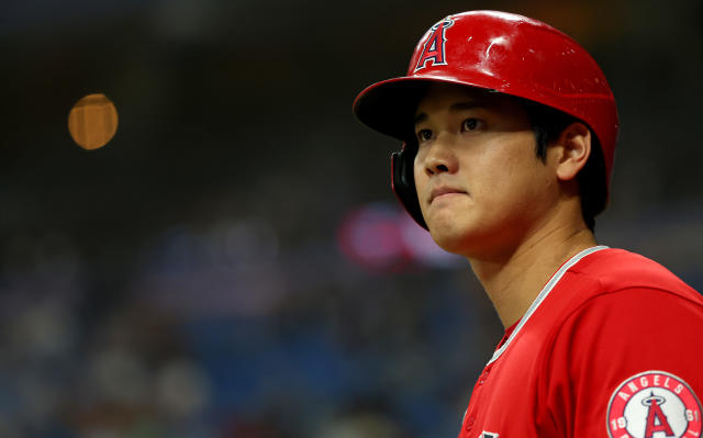 Shohei Ohtani has said he wants to play for a winner. With the Angels up for sale, that may come with a different franchise. (Photo by Mike Ehrmann/Getty Images)