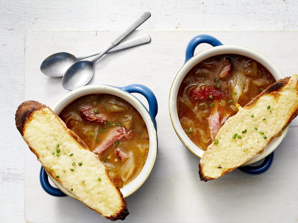 French Onion Soup With Ham