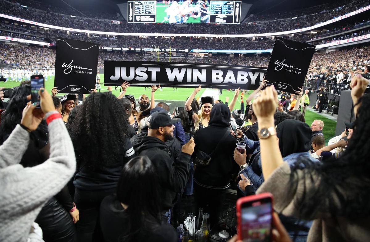 Las Vegas Raiders reveal new club seats at Allegiant Stadium