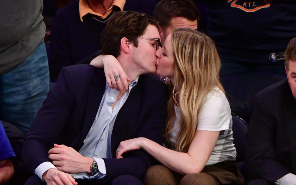 Ellie Goulding and husband Casper Jopling lived apart for a while after their wedding, pictured in 2018. (Photo by James Devaney/Getty Images)