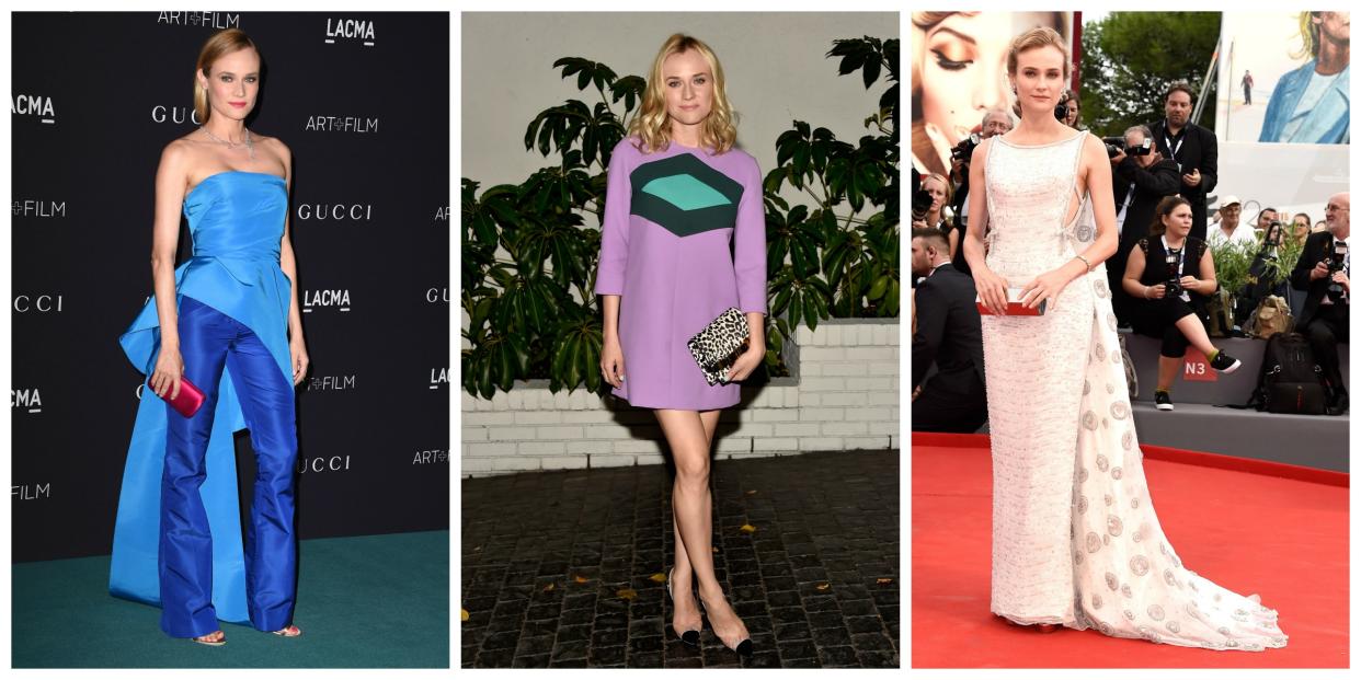 Diane Kruger celebrity style 2015