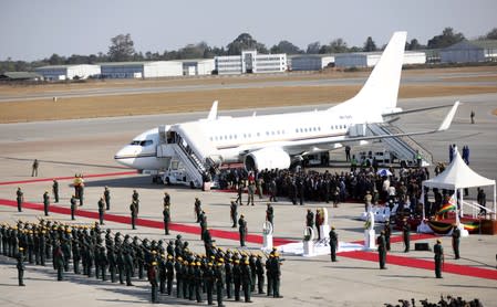 Friends and family members arrive with the body of former Zimbabwean President Robert Mugabe to the country after he died in Singapore, in Harare