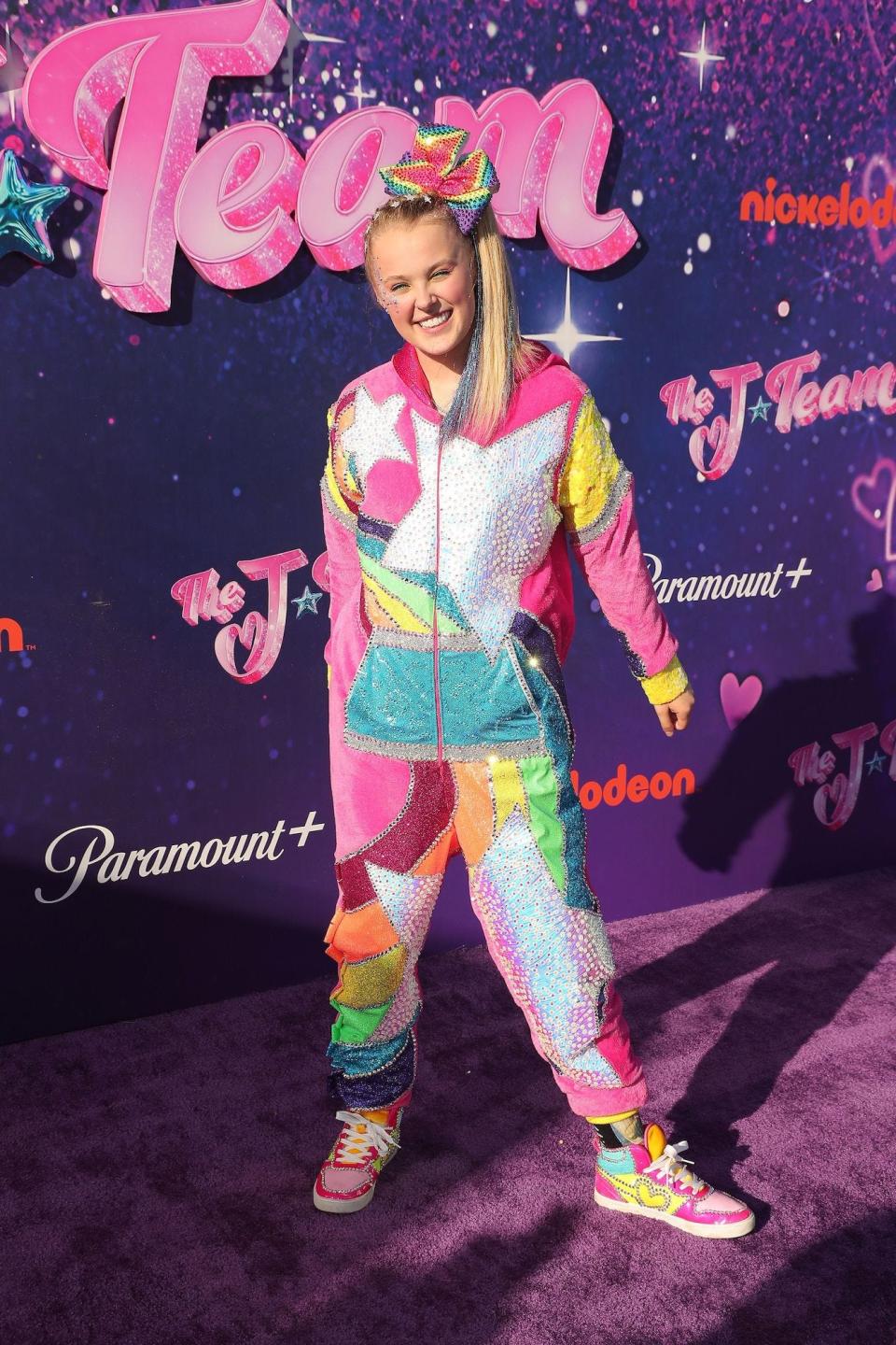 JoJo Siwa at a screening of "The J Team" in California, on September 3, 2021.