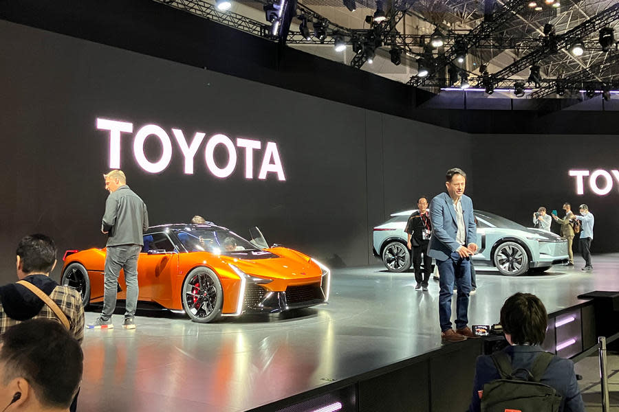 Toyota stand Tokyo motor show 2023