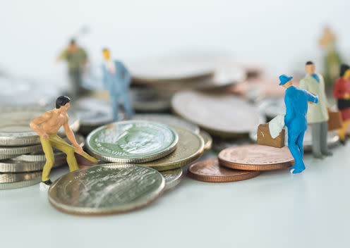 <span class="attribution"><a class="link " href="https://www.shutterstock.com/image-photo/miniature-people-on-coins-finance-concept-501126454?src=f7b_jGM45GFzRlwdF5aDNw-1-51" rel="nofollow noopener" target="_blank" data-ylk="slk:noppawan09/Shutterstock;elm:context_link;itc:0;sec:content-canvas">noppawan09/Shutterstock</a></span>