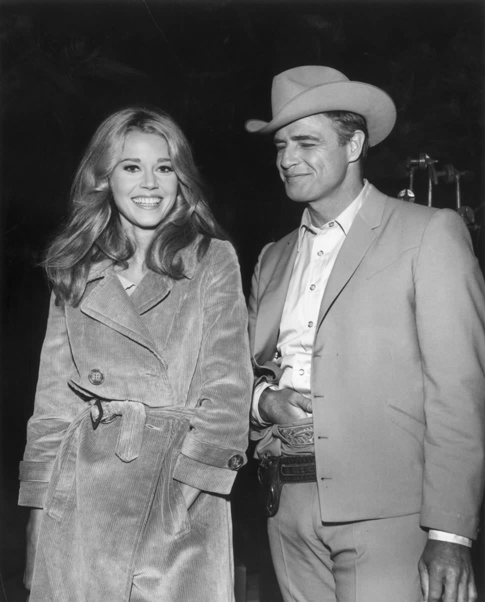 Jane Fonda Marlon Brando