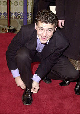 Fred Savage at the Westwood premiere of 20th Century Fox's Cast Away