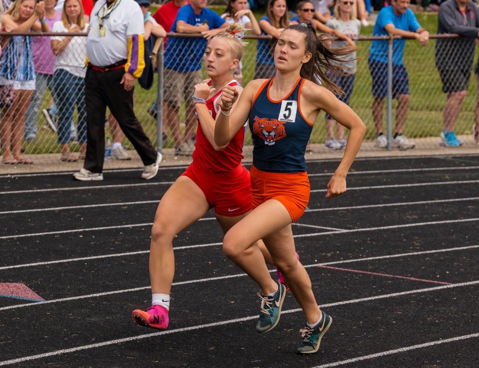 Galion's Zaynah Tate ran a PR at regionals last weekend to qualify for state.