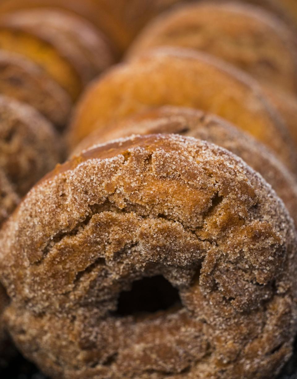 Homemade cider donuts at The Cupboard Deli & Bakery off Vermont 15 in Jeffersonville.