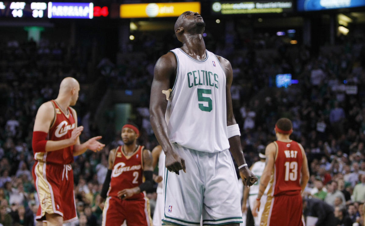 Boston Celtics prepare to retire Kevin Garnett's jersey on Sunday