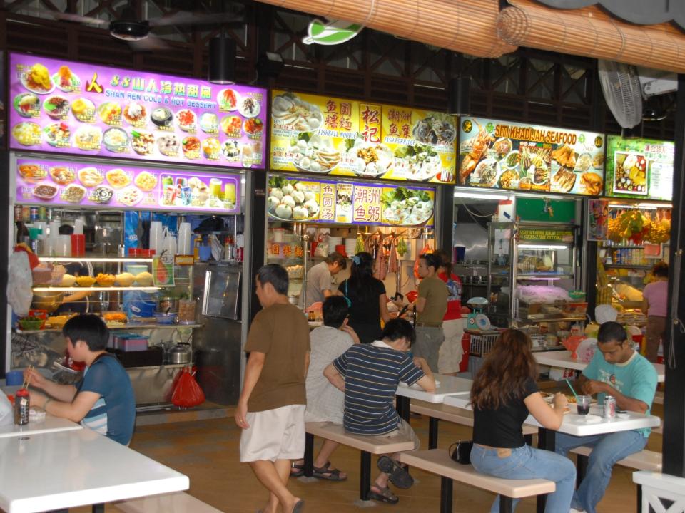 The Newton Food Centre in Singapore.