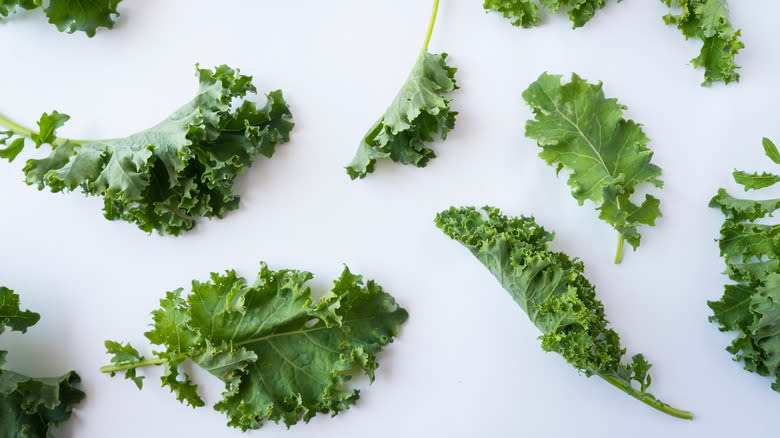 Scattered kale