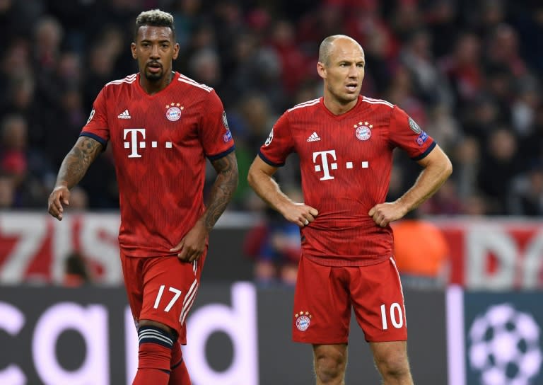 Both Jerome Boateng and Arjen Robben have been ruled out of Bayern Munich's second-round German Cup clash at fourth-tier minnows Roedinghausen