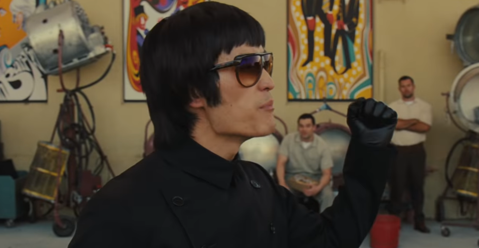 Mike Moh as Bruce Lee in a controversial scene from 'Once Upon a Time in Hollywood' (Photo: Sony Pictures/YouTube)