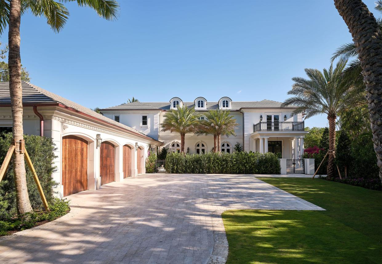 A just-completed house at 205 Via Tortuga in Palm Beach's Phipps Estate enclave has changed hands for a recorded $43.77 million after its was briefly listed in the multiple listing service as an under-contract property with a price tag of $44 million.