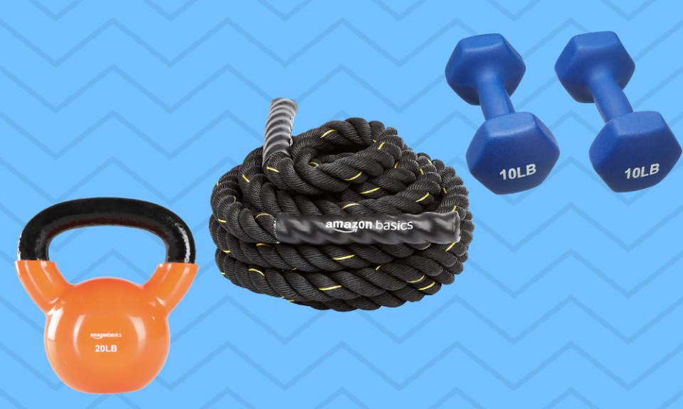 It's time to kit out your home gym. (Photo: Amazon)