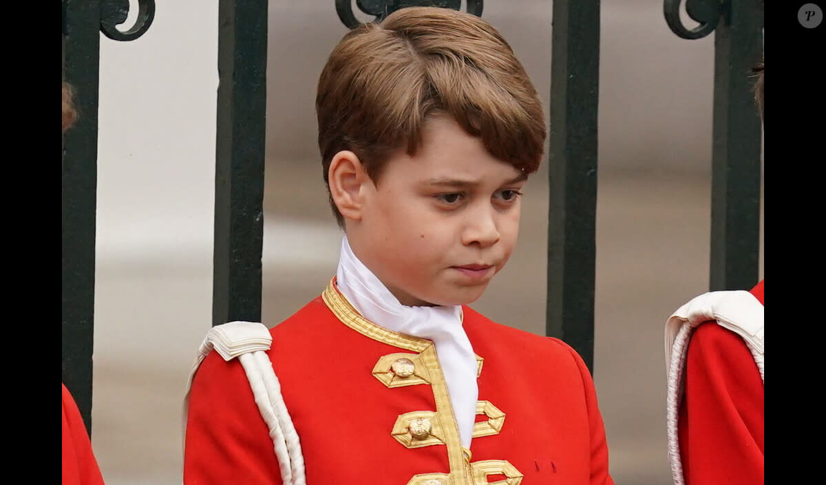 Les invités arrivent à la cérémonie de couronnement du roi d'Angleterre à l'abbaye de Westminster de Londres Le prince George de Galles - Les invités à la cérémonie de couronnement du roi d'Angleterre à l'abbaye de Westminster de Londres, Royaume Uni. <br /><br /> - © BestImage, Agence / Bestimage