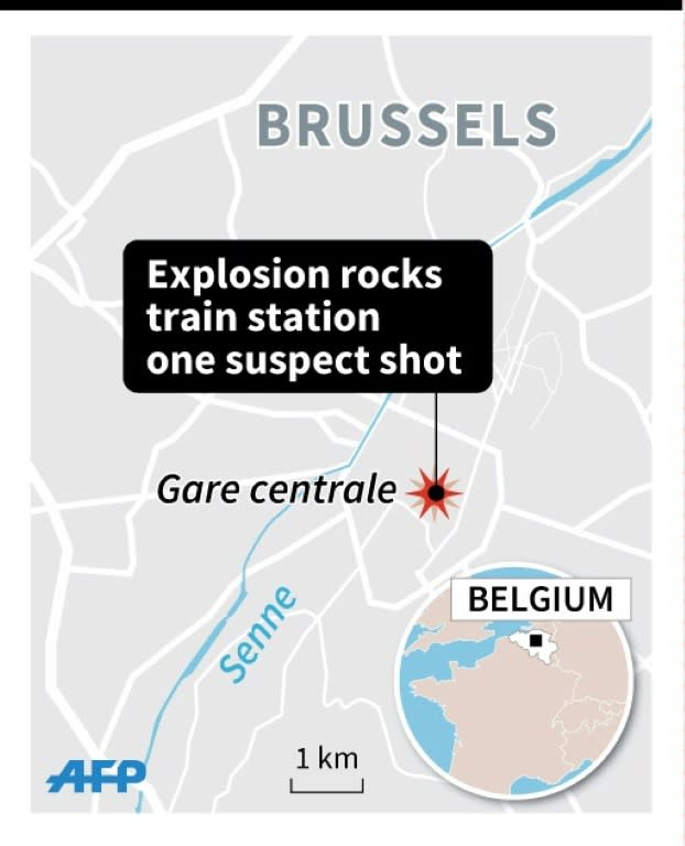 Explosion in Brussels