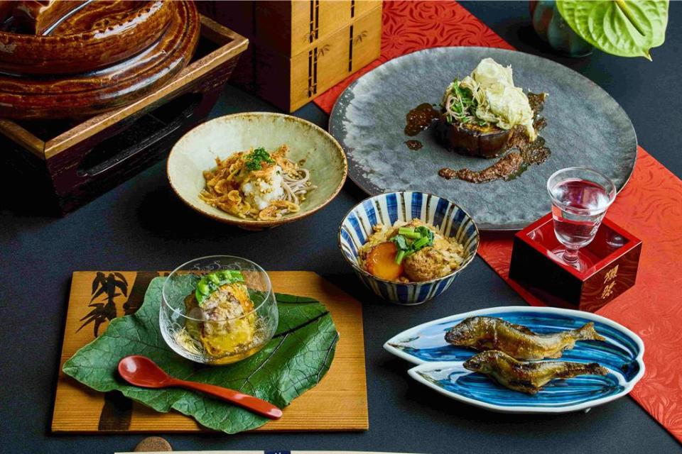 Ukai-tei Kaohsiung以款待之心呈獻初夏食材的魚鮮味美，搭配懷石一泊二食專案每晚9,999元起。圖／高雄晶英國際行館提供