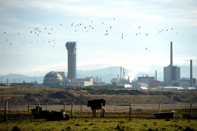 Sellafield nuclear plant in Cumbria