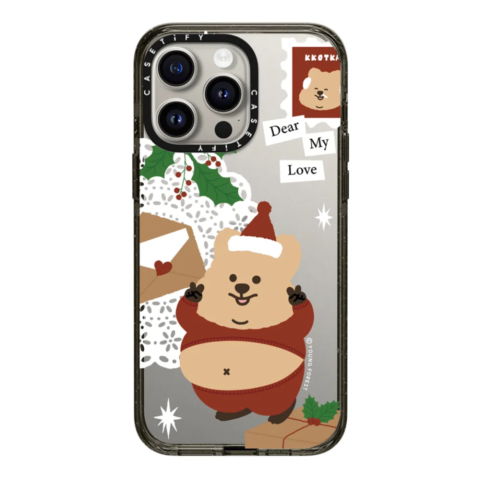 聖誕禮物2023｜CASETiFY DEAR MY LOVE KKOTKA 手機殼 $319起