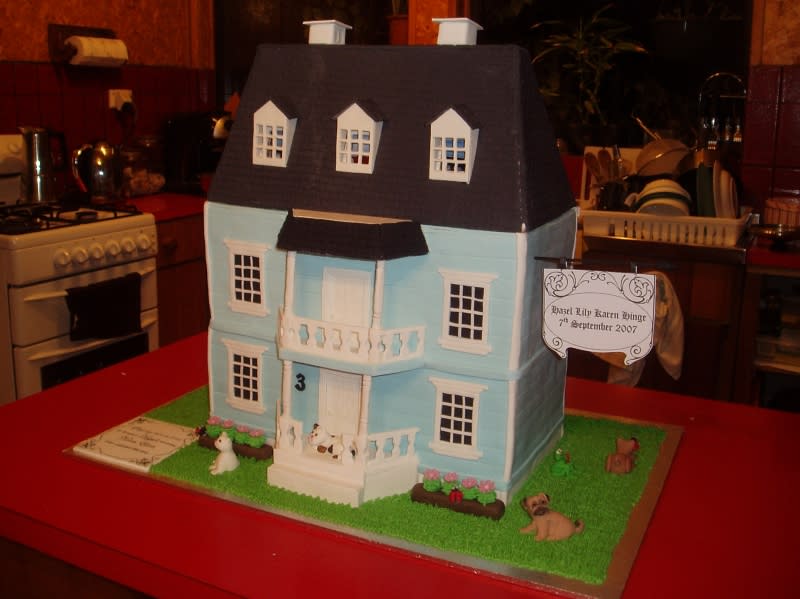 Victorian Dollhouse Cake