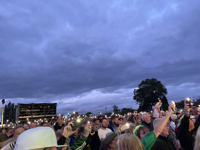 Ronnie Wood Joins Van Morrison On Stage At Páirc 2023! - Páirc Festival