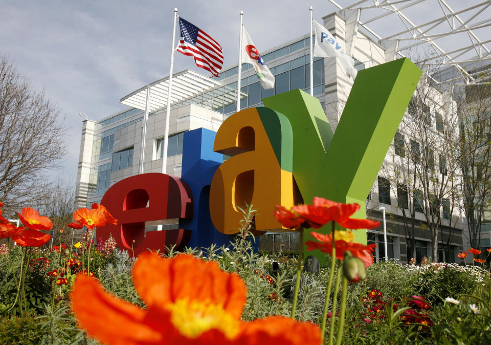 A general view of eBay headquarters in San Jose, California February 25, 2010.  REUTERS/Robert Galbraith  (UNITED STATES - Tags: BUSINESS SCI TECH)