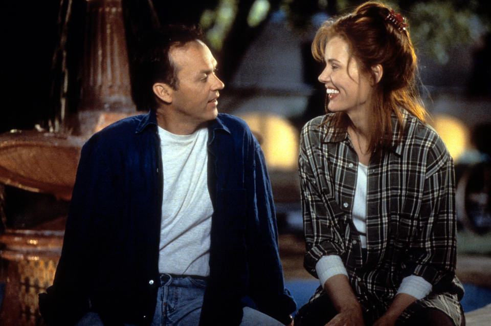 Michael Keaton, Geena Davis, 'Speechless,' 1994