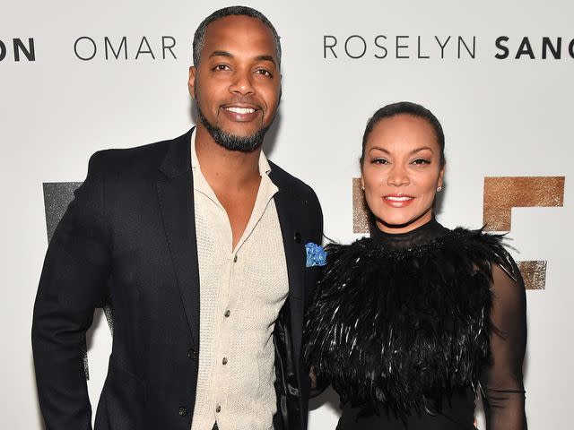 <p>Paras Griffin/Getty</p> Mike Jackson and Egypt Sherrod