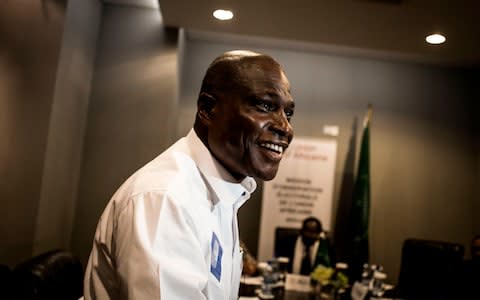 Opposition Candidate Martin Fayulu - Credit: JOHN WESSELS/AFP