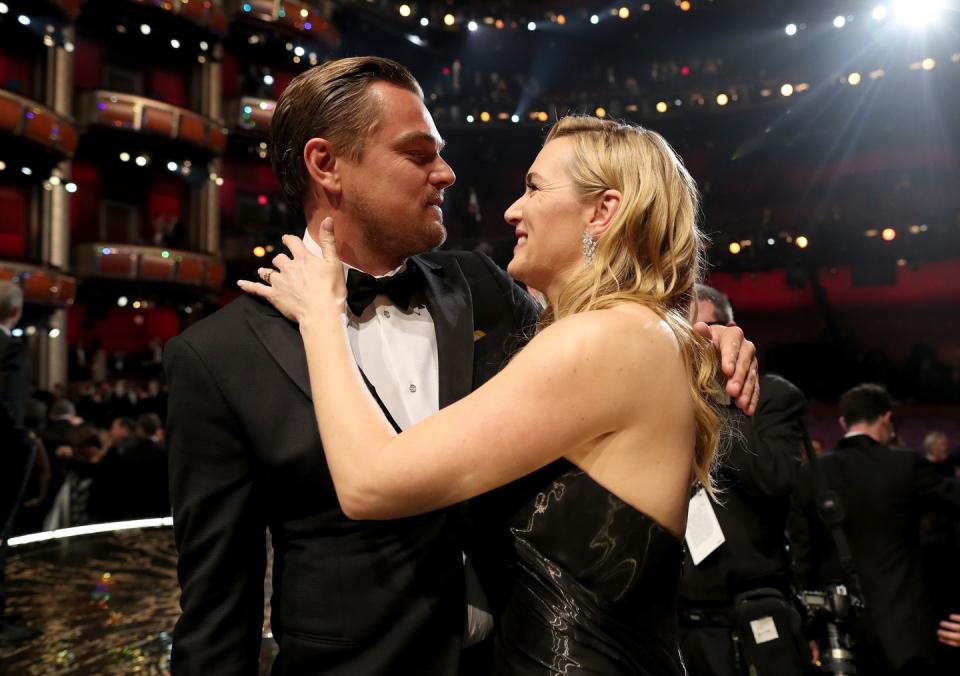 Leonardo DiCaprio and Kate Winslet