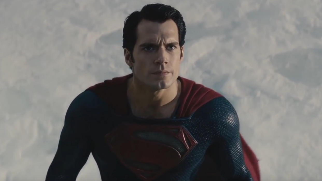  Henry Cavill as Superman in Man of Steel 