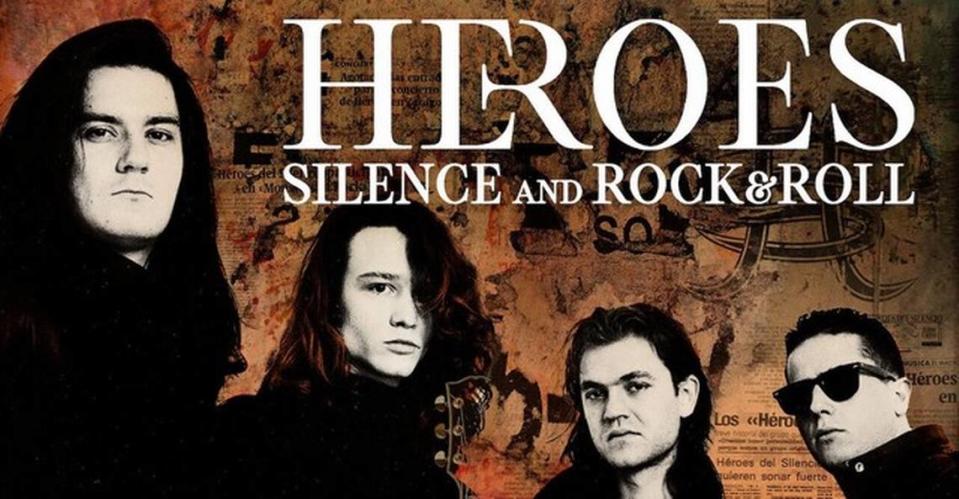 En Netflix el documental ‘Héroes: Silencio y Rock & Roll’ (2021) del director Alexis Morante.