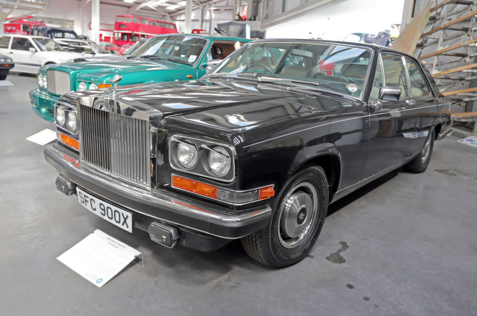 <p>The only production Roller to be designed by Pininfarina, the Camargue was seen as something of an ugly duckling by many, even though it was the world's most expensive car at the time. Just 531 were made between 1975 and 1986, and this 1981 example has covered just 12,000 miles so far.</p>