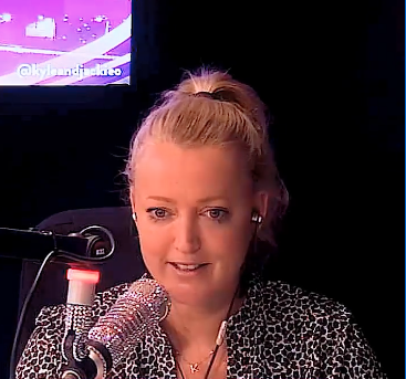 Jackie O on KIIS FM talking